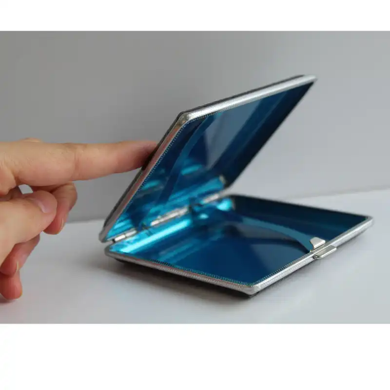 جاسیگاری افن طرح چرم شترمرغی کد DKD-1123