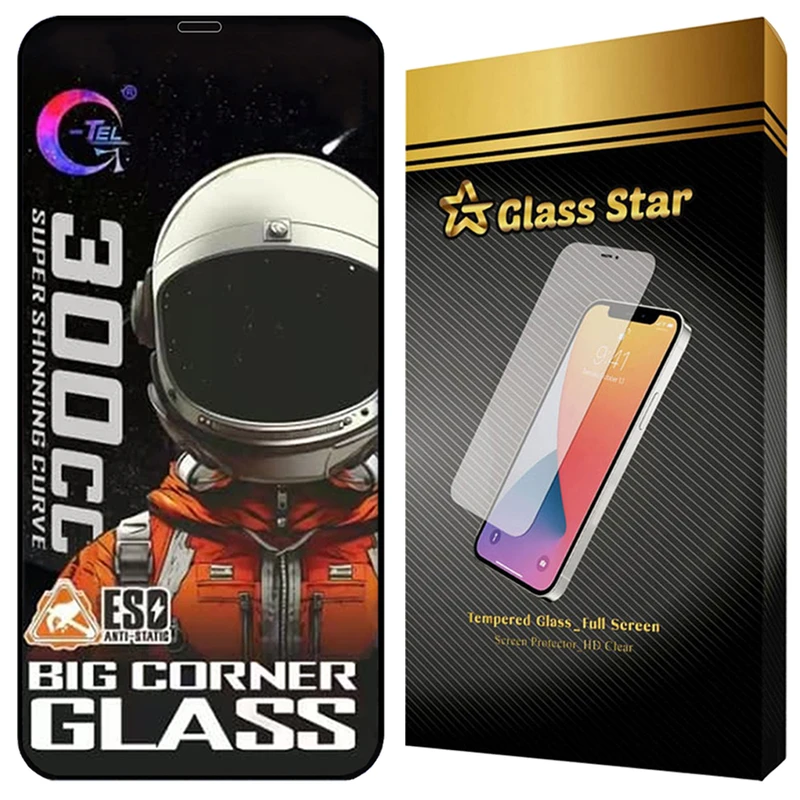 محافظ صفحه نمایش گلس استار مدل BIGCG مناسب برای گوشی موبایل اپل iPhone 12 Pro Max