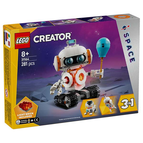 لگو 281 تکه سری کریتور مدل 3in1 Space Robot کد 31164