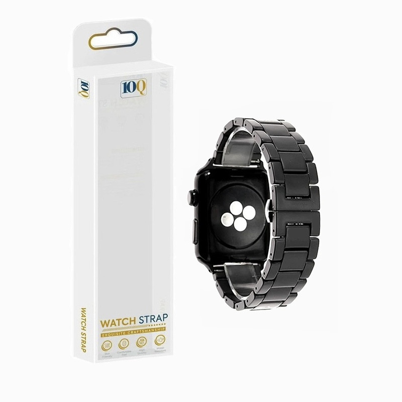 بند تنکیو مدل 3bead Carbon مناسب برای اپل واچ 44 mm سری 6