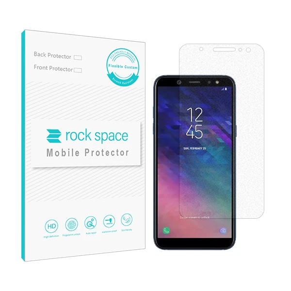 محافظ صفحه نمایش راک اسپیس کد GAM مناسب برای گوشی موبایل سامسونگ Galaxy A6 2018