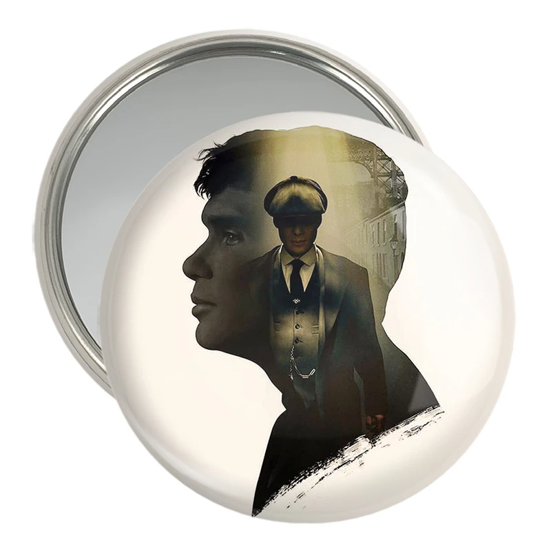 آینه جیبی خندالو مدل سریال پیکی بلایندرز Peaky Blinders  کد 3202