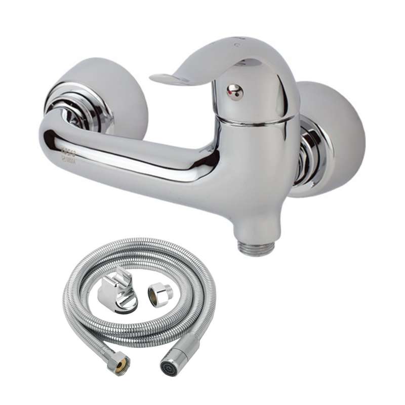 شیر سرویس بهداشتی کسری مدل کاسپین به همراه شلنگ توالت شیر سرویس بهداشتی کسری مدل کاسپین به همراه شلنگ توالت