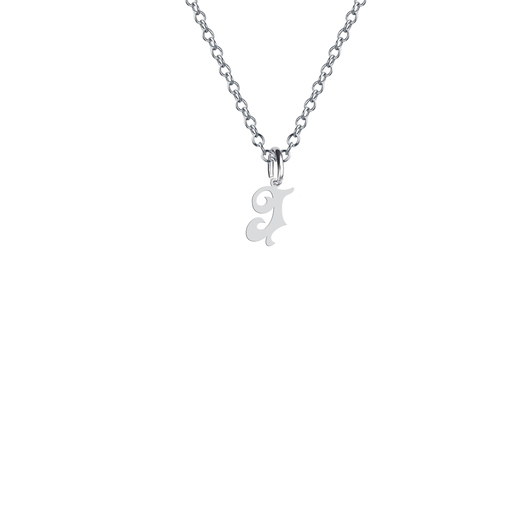 گردنبند هایکا طرح حرف J مدل s.ha2-792