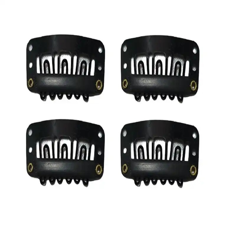 گیره اکستنشن مو زنانه مدل تق تقی بسته 2 عددی