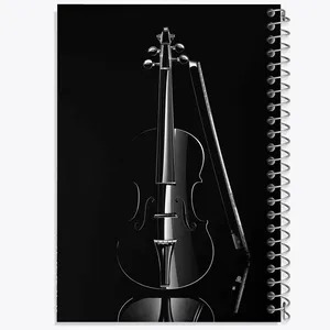 دفتر نت موسیقی 50 برگ خندالو مدل ویولن Violin کد 27951