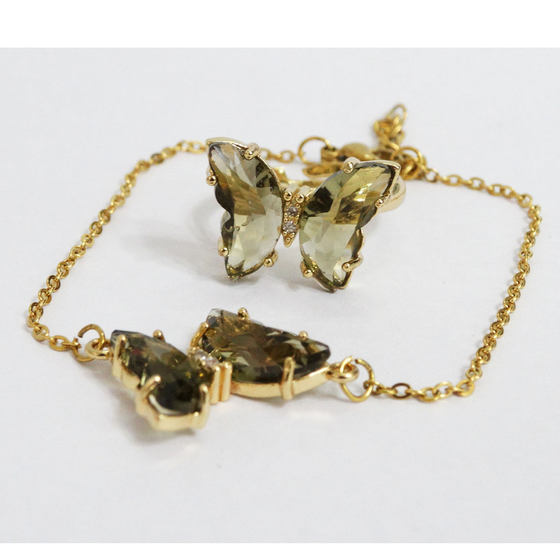 نیم ست دخترانه مدل پروانه رویایی SGR 10