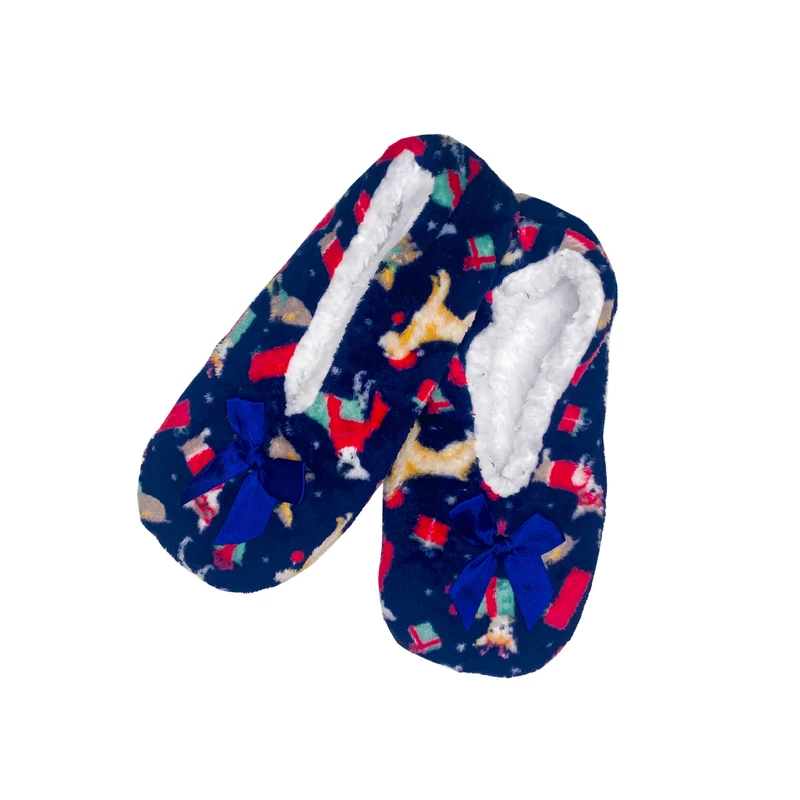 پاپوش زمستانی زنانه مدل شب کریسمس