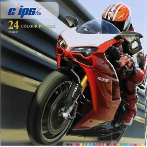 مداد رنگی 24 رنگ کلیپس مدل 2056