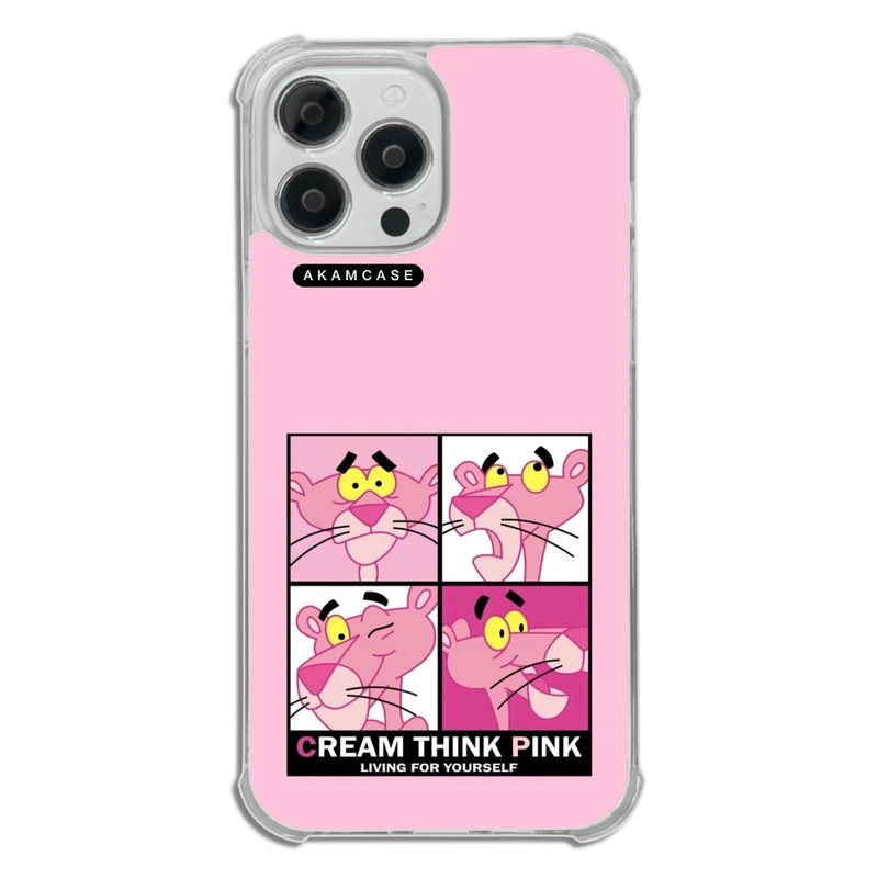 کاور آکام مدل AMC-WTA13PROMAX-PINK PANTHER15 مناسب برای گوشی موبایل اپل iPhone 13 Pro Max