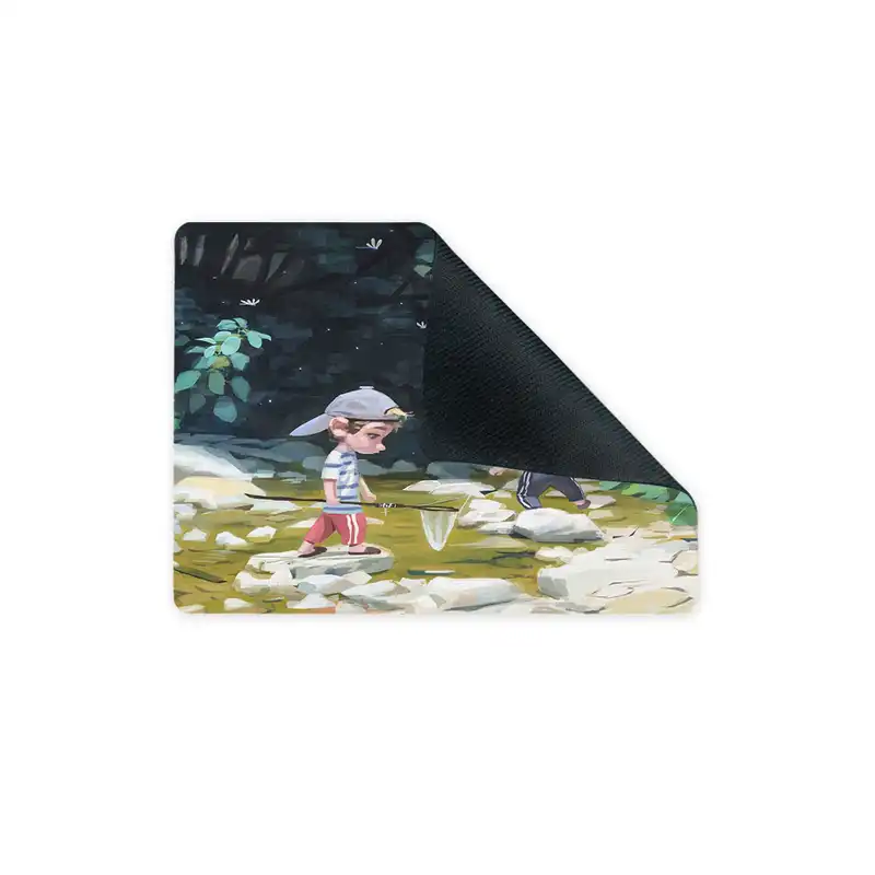 ماوس پد ترمه طراحان ایده مدل پسران ماهیگیر کد rai010