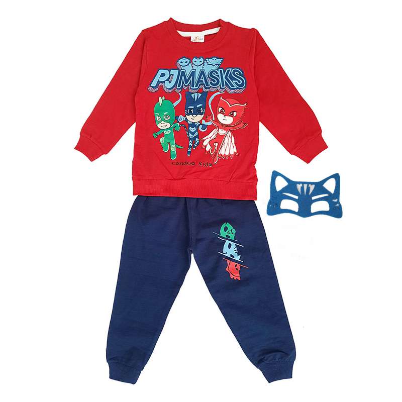 ست 3 تکه لباس پسرانه مدل PJ mask01