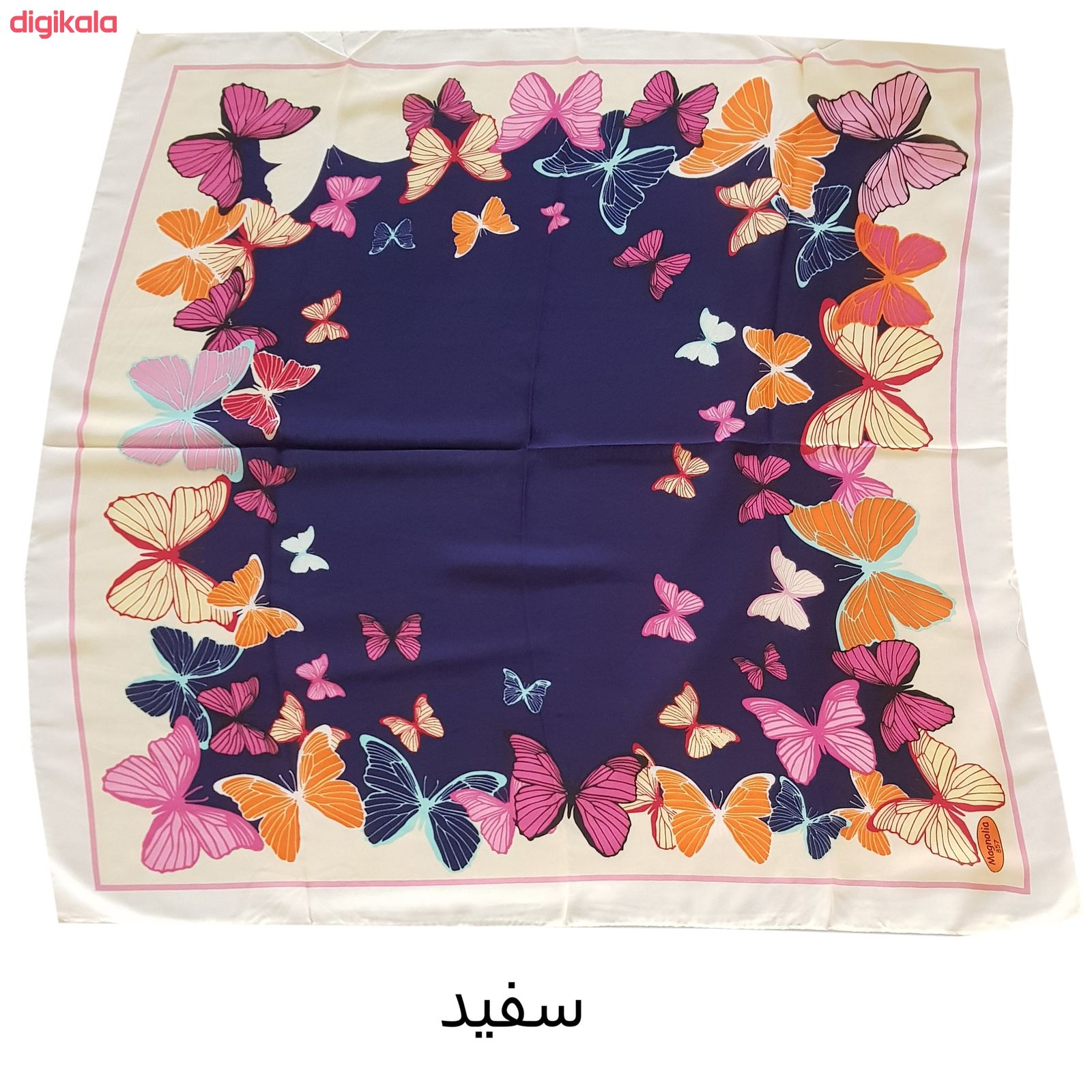 روسری دخترانه طرح پروانه کد san_022 main 1 9