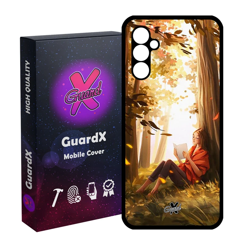 کاور گارد ایکس طرح دختر مدل Glass10276 مناسب برای گوشی موبایل سامسونگ Galaxy A24/A24 4G/M34 5G