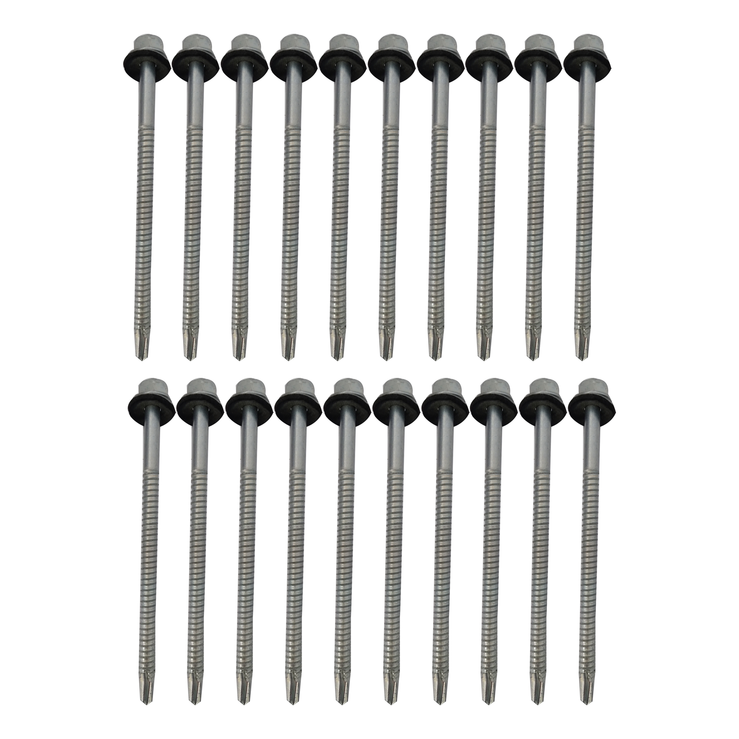 پیچ شیروانی سرمته مدل 10C مجموعه 20 عددی