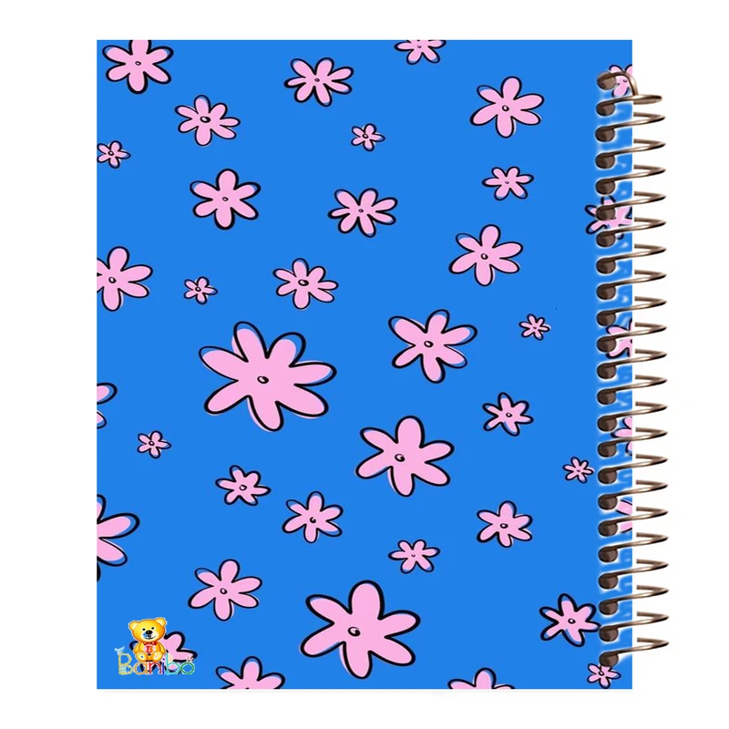 دفتر نقاشی 50 برگ بانیبو مدل گل کد 740