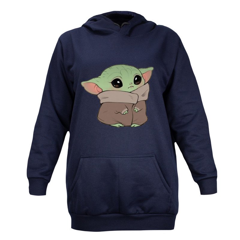 هودی زنانه مدل بیبی یودا