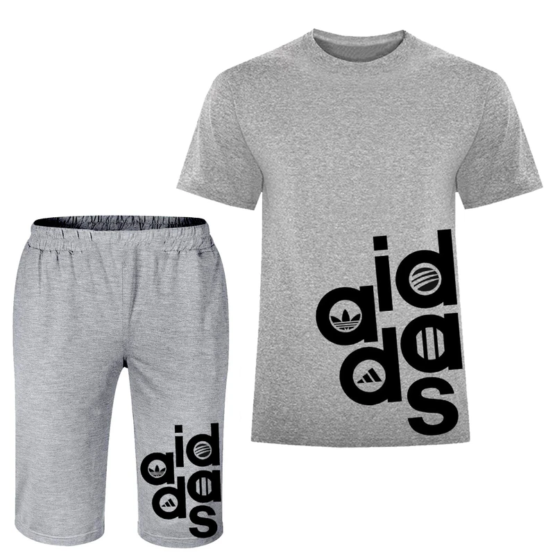 ست تی شرت و شلوارک مردانه مدل A62