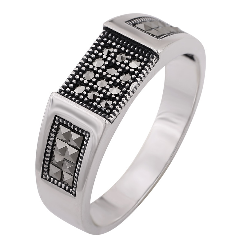 انگشتر نقره مردانه کد R3204