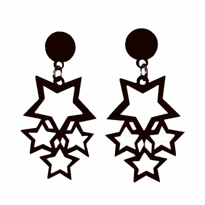 گوشواره زنانه مدل ستاره کد E.4ST.B.11 گوشواره زنانه مدل ستاره کد E.4ST.B.11