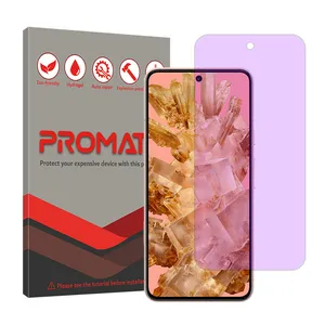 Promate Resistant model UV screen protector suitable for Google Pixel 8 mobile phone