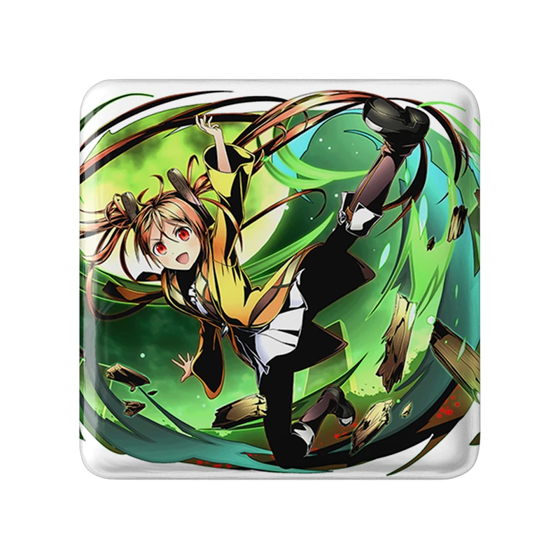 پیکسل خندالو طرح انجو انیمه گلوله سیاه مدل مربعی کد 35810