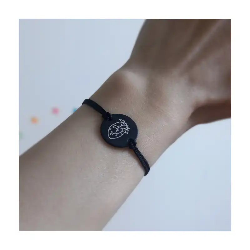 دستبند مدل قلب و مغز بسته 2 عددی