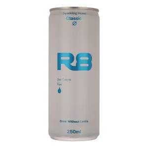 آب گازدار کلاسیک بدون کالری R8 لایف - 250 میلی لیتر