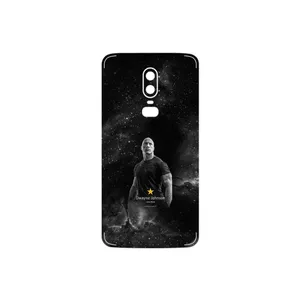 MAHOOT Dwayne Johnson Cover Sticker for OnePlus 6