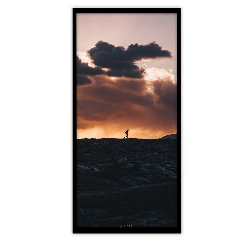 تابلو بکلیت طرح ابر تیره و کویر مدل B-S3472