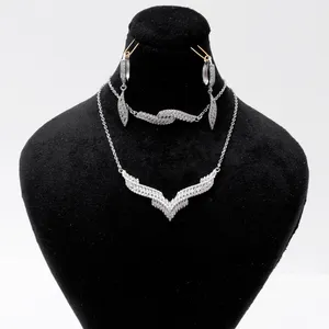 نیم ست نقره زنانه مدل GTA-427