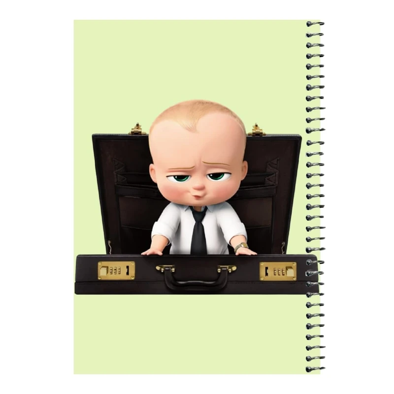 دفتر مشق 80 برگ اس جی مدل بچه رئیس     