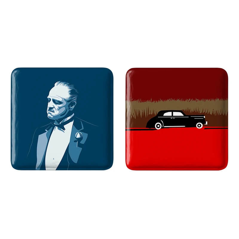 مگنت خندالو طرح پدرخوانده The Godfather کد 1015210148 مجموعه 2 عددی