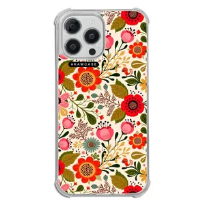 AKAM AMC-WTA13PROMAX-FLOWERS4 Cover For Apple iPhone 13 Pro Max