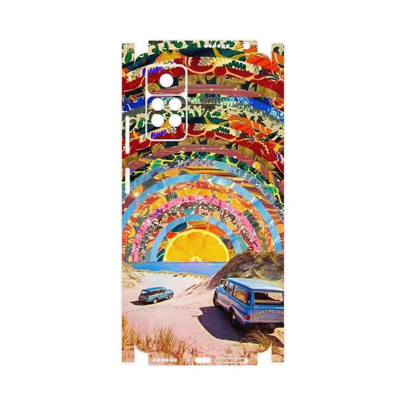 برچسب پوششی ماهوت مدل Collage of Orange Sky-FullSkin مناسب برای گوشی موبایل شیائومی Redmi Note 11 Pro