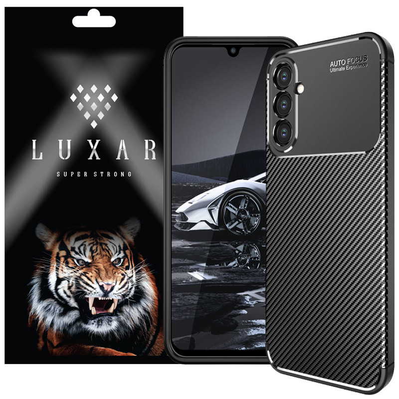 کاور لوکسار مدل a14 - Carbon Fiber مناسب برای گوشی موبایل سامسونگ Galaxy A14 