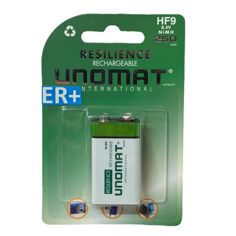 باتری کتابی قابل شارژ یونومات مدل ای آرپلاس بسته 1 عددی