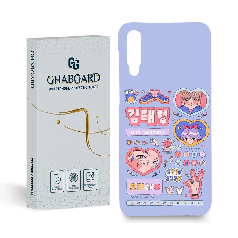 کاور قاب گارد مدل دخترانه مناسب برای گوشی موبایل سامسونگ Galaxy A50/ A30s/ A50s