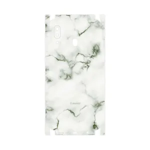 MAHOOT  Blanco-Smoke-Marble-FullSkin Cover Sticker for Samsung Galaxy A30