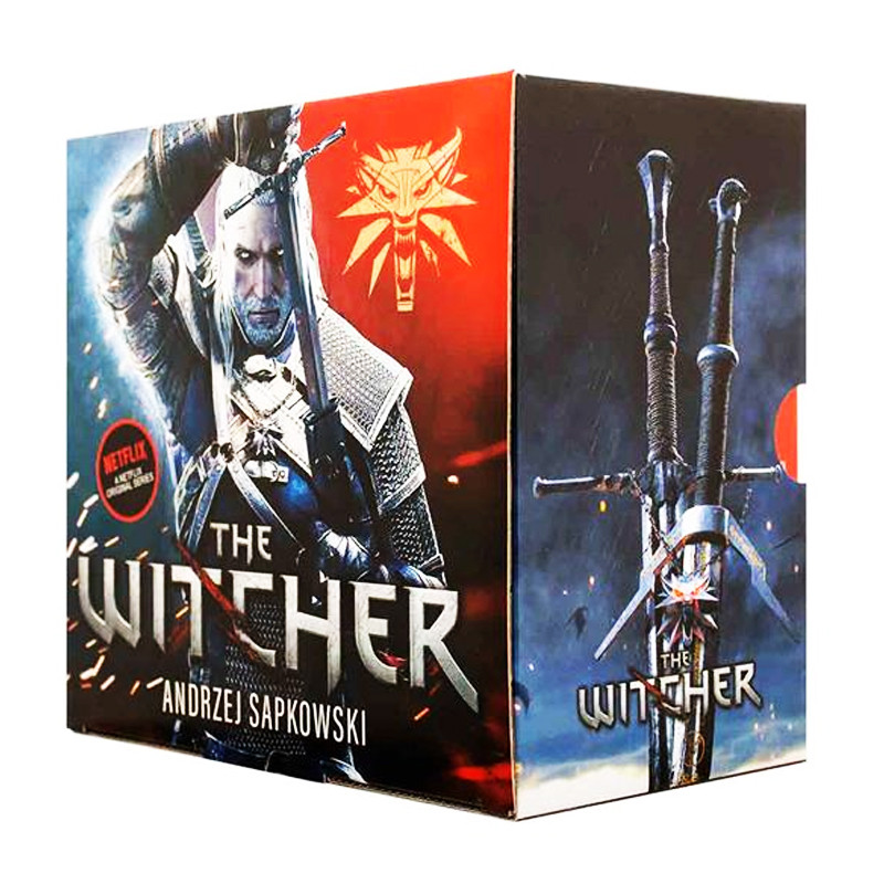 کتاب The Witcher اثر Andrzej Sapkowski انتشارات الوندپویان 8 جلدی