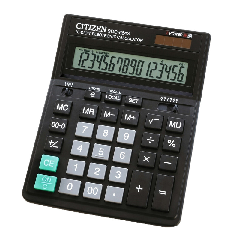 ماشین حساب سیتی زن مدل SDC-664S