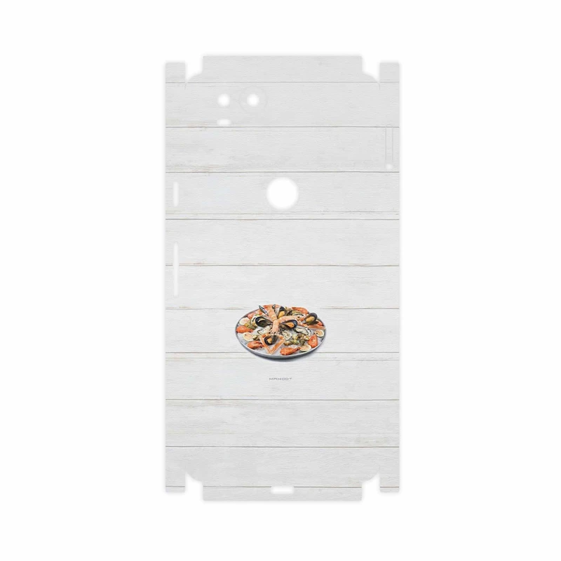 برچسب پوششی ماهوت مدل Seafood-FullSkin مناسب برای گوشی موبایل گوگل Pixel 2
