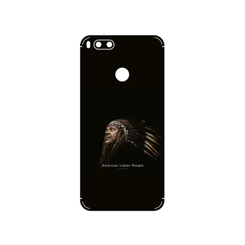 برچسب پوششی ماهوت مدل Portrait of an Indian Man مناسب برای گوشی موبایل شیائومی Mi A1