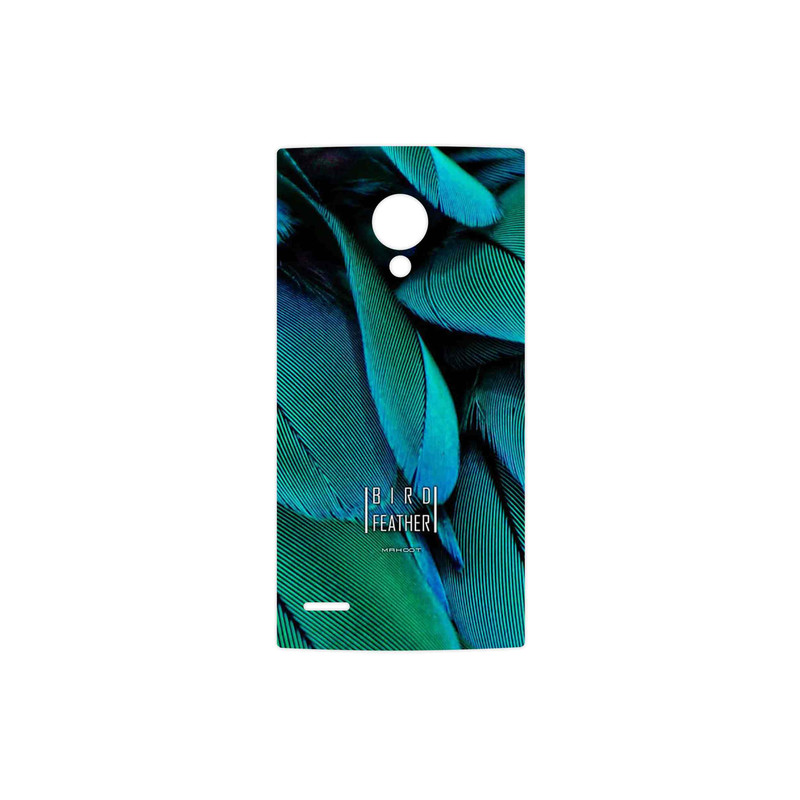 برچسب پوششی ماهوت مدل Green Feather مناسب برای گوشی موبایل ال جی FX0 Firefox