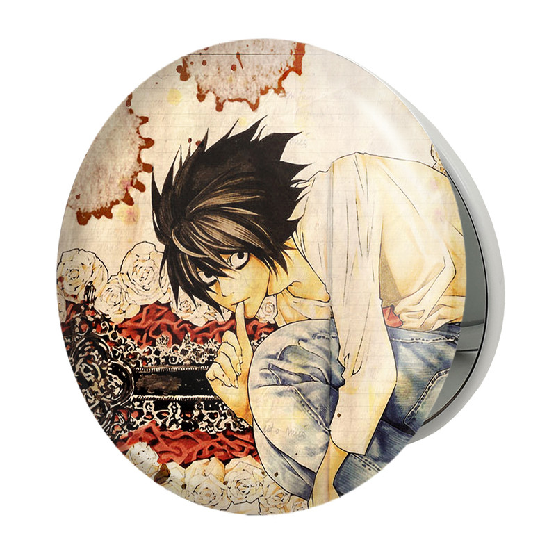 آینه جیبی خندالو طرح ال لاولیت انیمه دفترچه مرگ Death Note مدل تاشو کد 11298 