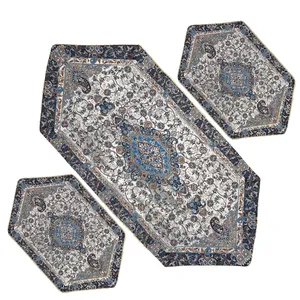ست سه تکه رومیزی ترمه مدل چهلستون کد RS3-3