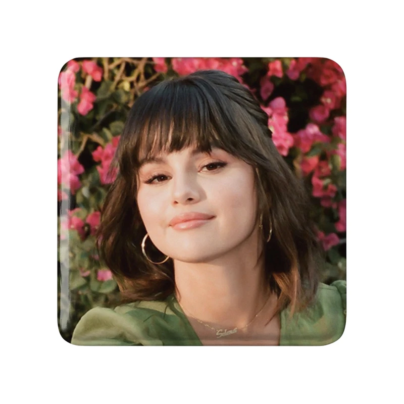 مگنت خندالو طرح سلنا گومز Selena Gomez  مدل مربعی کد 19196