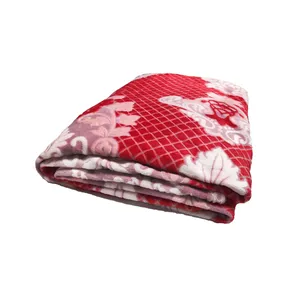 پتو مسافرتی طرح پتینه سایز 240x220 سانتی متر