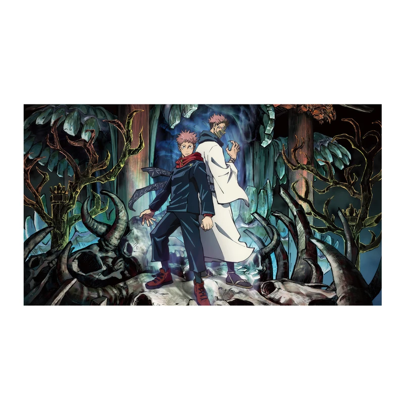 استیکر لپ تاپ و موبایل مدل انیمه طرح جوجوتسو کایسن ایتادوری یوجی jujutsu kaisen yuji itadori کد 655