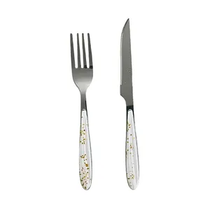 ست کارد و چنگال میوه خوری 12 پارچه 6 نفره ام تی جی مدل 007